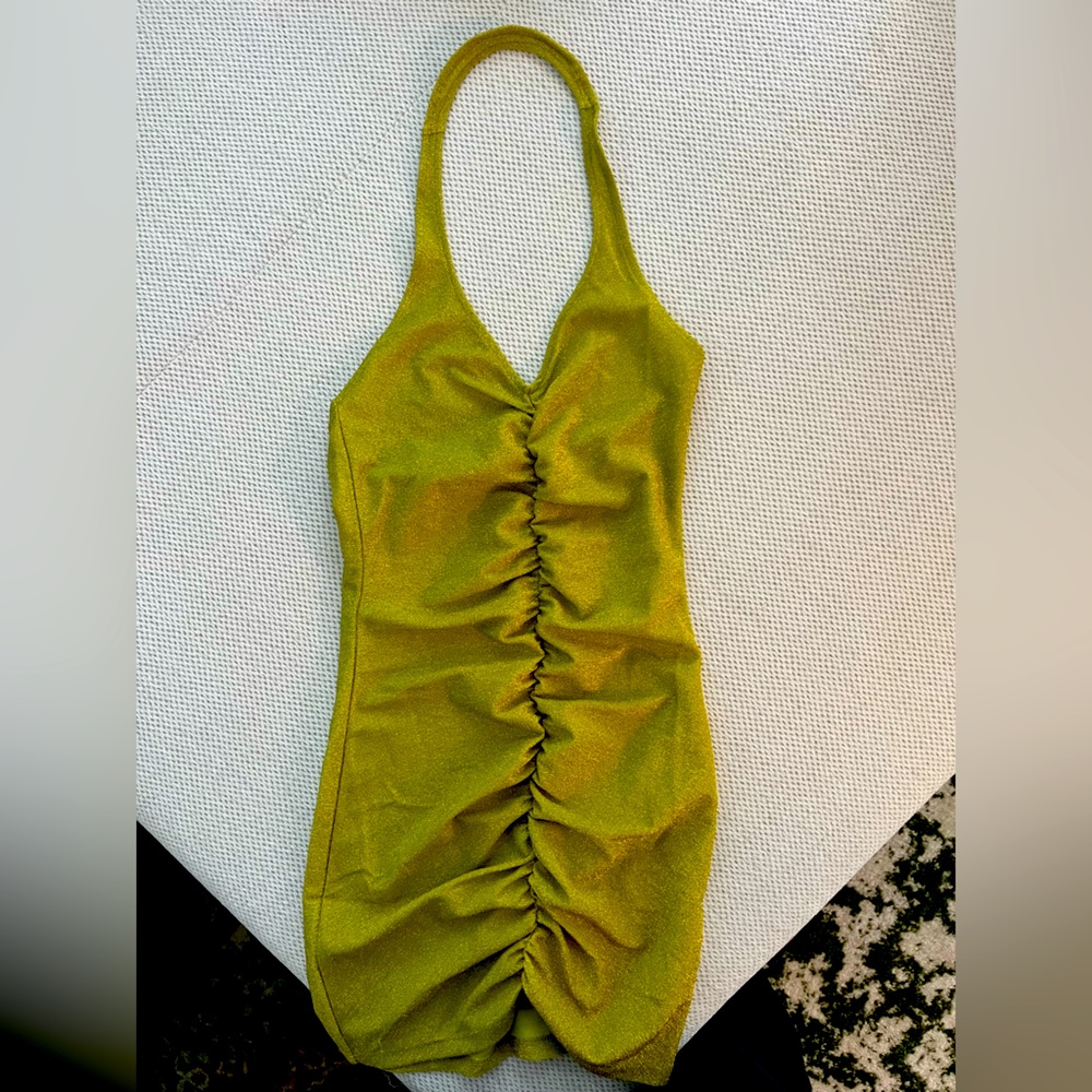 Sparkly light green dress. H&M, size XS! Brand new.